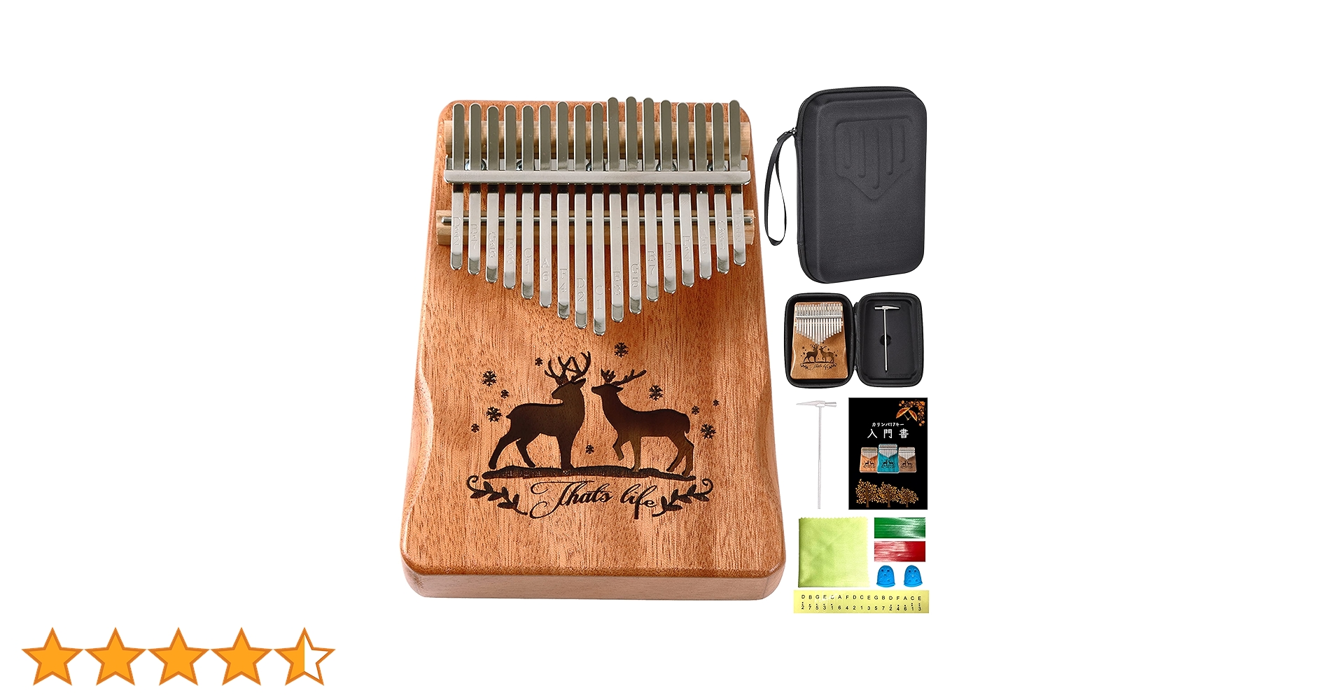 Dual Kalimba D1 Pro 17音　カリンバ Amazon | Dual カリンバ Pro / D1 Pro / 17音カリンバ T